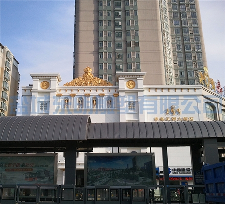 常州玻璃鋼造型貼金